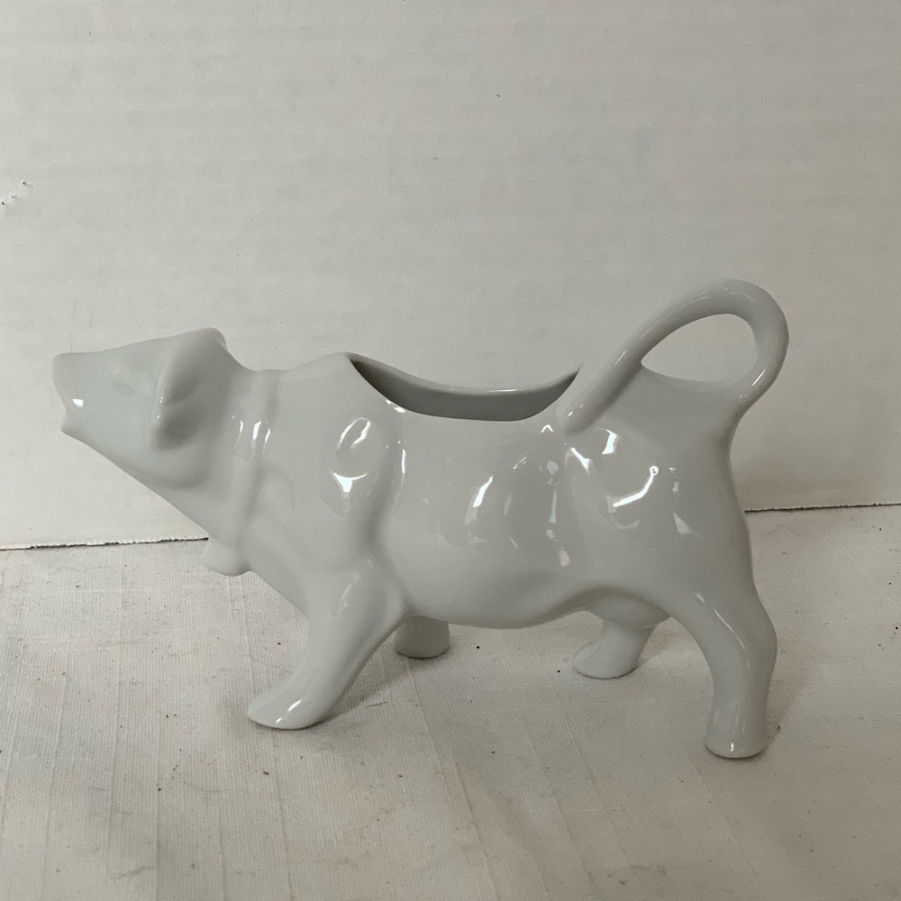 CERAMIC COW CREAMER | White Cow Creamer
